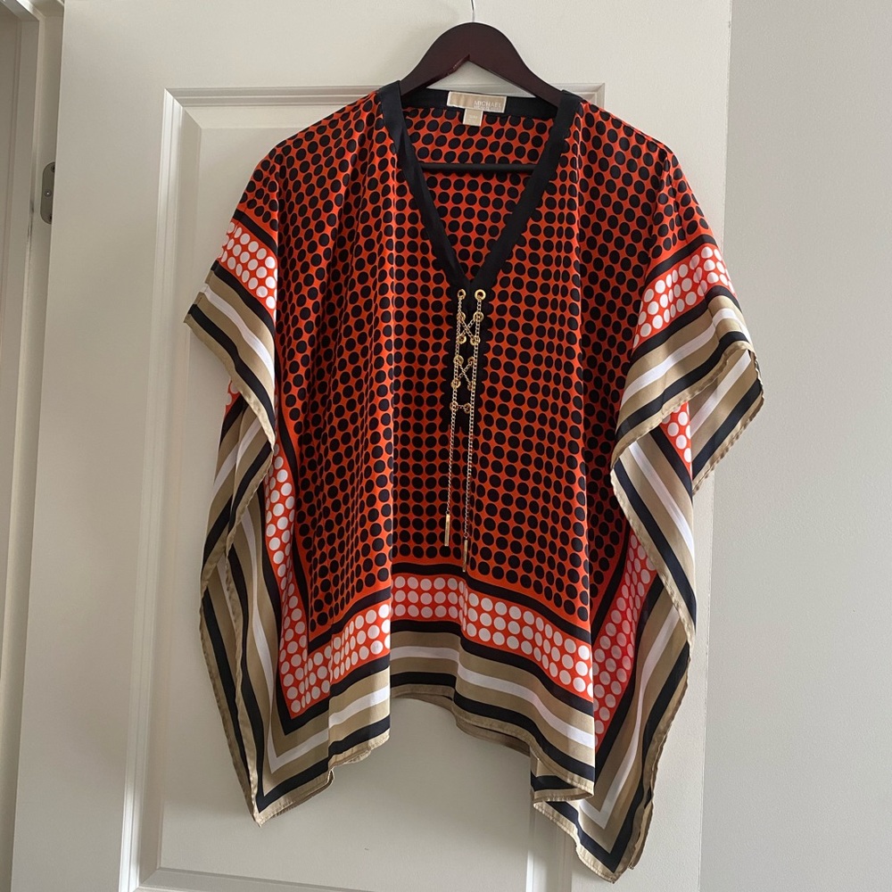 Stylish Black and Red Women's Top
